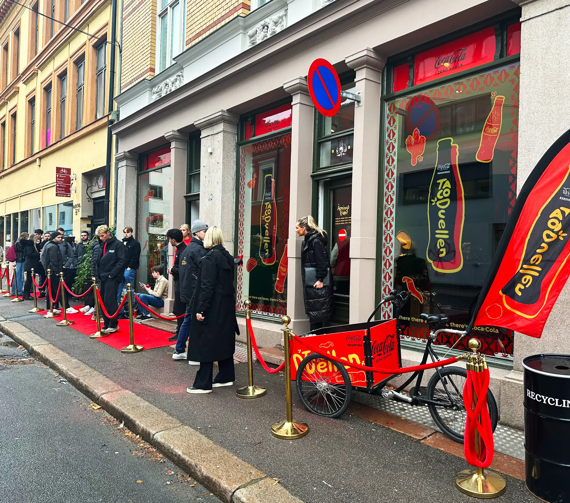 Coca-Cola pop-up, Grünerløkka